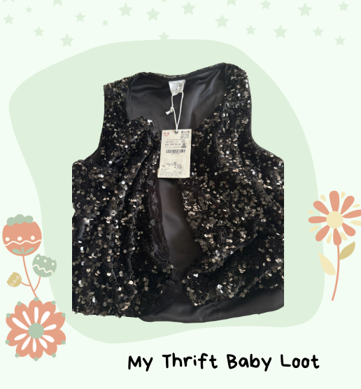 Preloved Zara Girls Waist Coat (13-14 years)